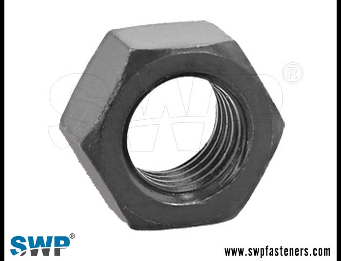 Hex Nut Black Finish